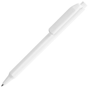 ручка шариковая pigra p04 polished, белая