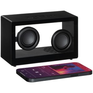 bluetooth-колонка со светомузыкой sensofonic, черная