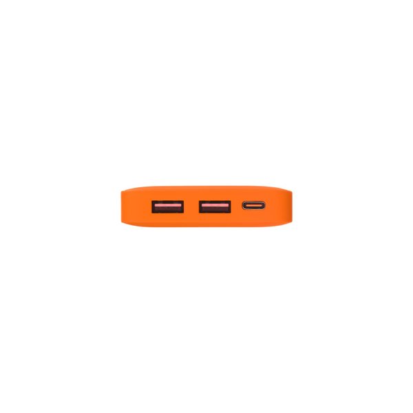 Внешний аккумулятор с подсветкой Анкор Плюс PD (Ancor PD Plus) 10000 mAh, оранжевый