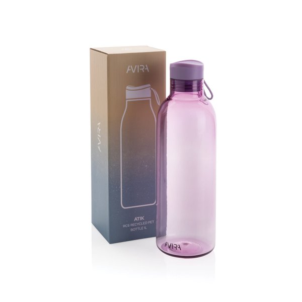 Бутылка для воды Avira Atik из rPET RCS, 1 л - Бутылка для воды Avira Atik из rPET RCS, 1 л