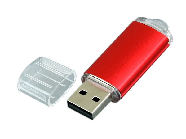 USB 2.0- флешка на 32 Гб с прозрачным колпачком - USB 2.0- флешка на 32 Гб с прозрачным колпачком