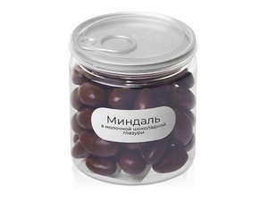 миндаль в молочной шоколадной глазури «glazura», 140 гр