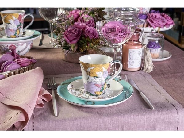 Набор чашка и блюдце «TEA SET ALICE» - Набор чашка и блюдце «TEA SET ALICE»