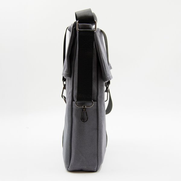 Шоппер Superbag Companion, с тремя отделениями, боковым креплением (карабин) и карманом - Шоппер Superbag Companion, с тремя отделениями, боковым креплением (карабин) и карманом (серый с черным)