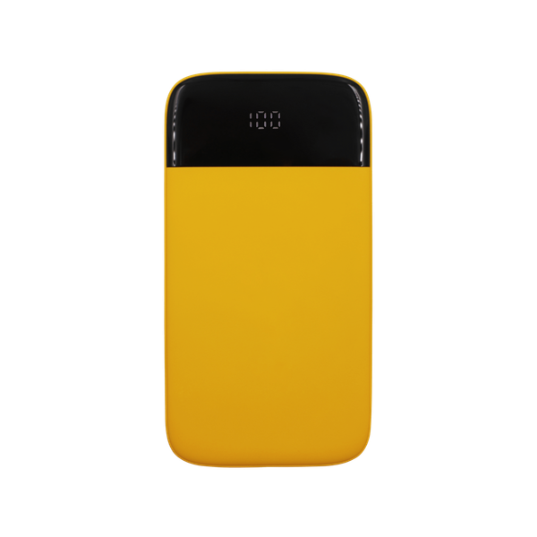 Внешний аккумулятор Bplanner Power 3 ST, софт-тач, 10000 mAh - Внешний аккумулятор Bplanner Power 3 ST, софт-тач, 10000 mAh (Желтый)
