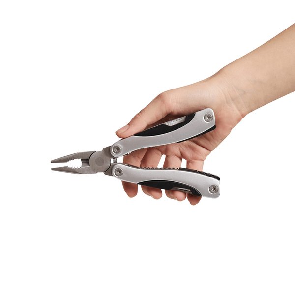 Многофункциональный инструмент BIG PLIERS, серебристый - Многофункциональный инструмент BIG PLIERS, серебристый