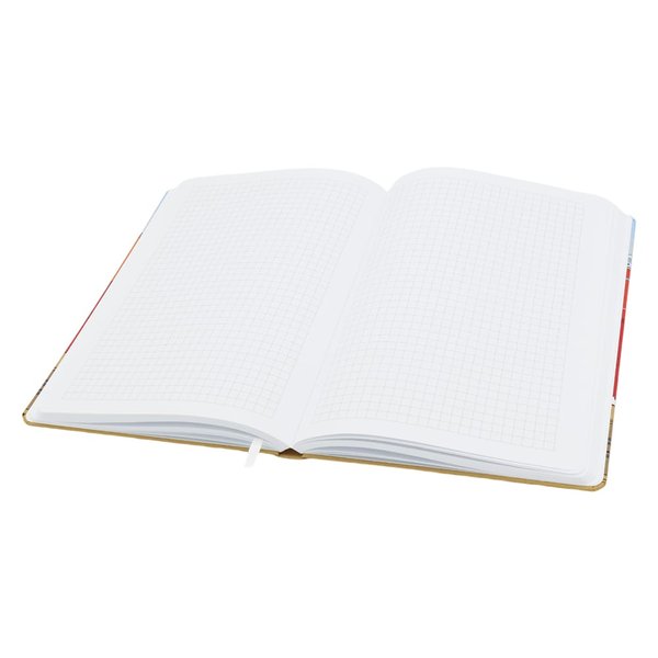 Записная книжка A5 Dziuna - Записная книжка A5 Dziuna Октябрьская в клетку 15 x 21 см