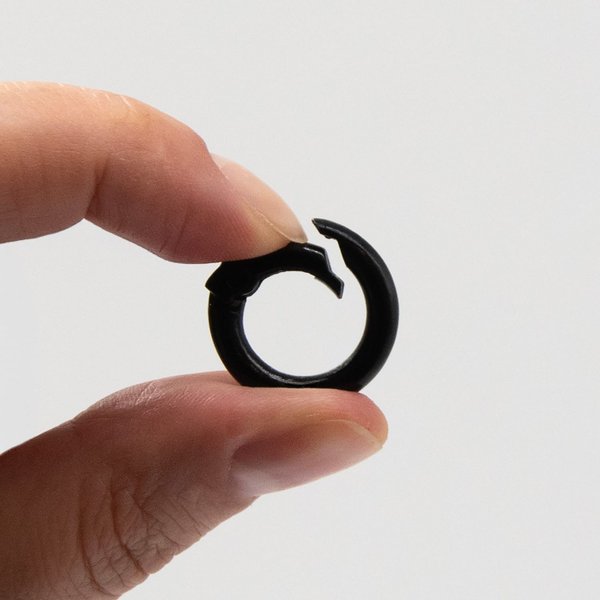 Карабин-кольцо Ring для обвеса, d=2см - Карабин-кольцо Ring для обвеса, d=2см (черный)