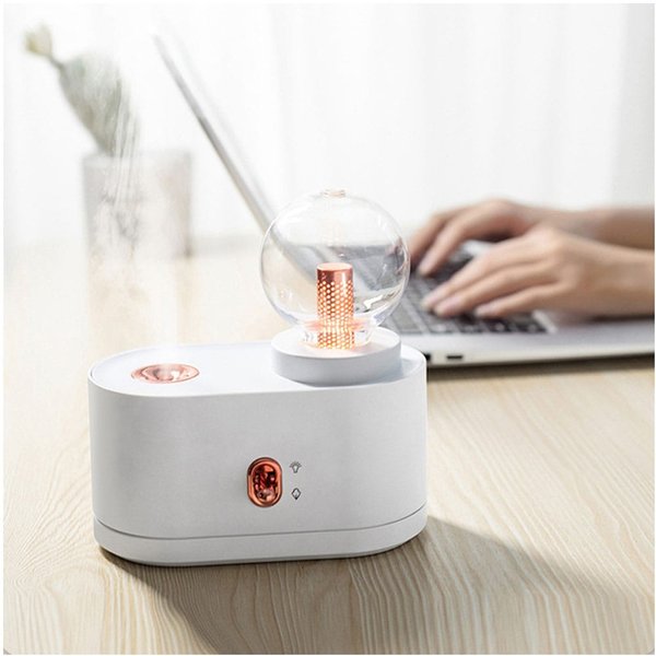 Светодиодный USB арома увлажнитель Orlean, белый - Светодиодный USB арома увлажнитель Orlean, белый