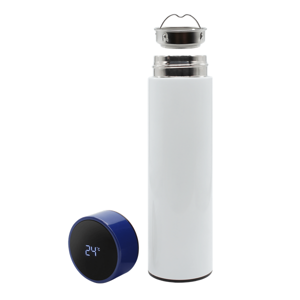 Термос Reactor duo white с датчиком температуры - Термос Reactor duo white с датчиком температуры (белый с синим)