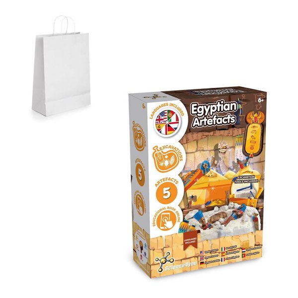 Ancient Egypt Excavation Kit II. Дидактическая игра поставляется с подарочным пакетом из крафт-бумаги (90 г/м²) - Ancient Egypt Excavation Kit II. Дидактическая игра поставляется с подарочным пакетом из крафт-бумаги (90 г/м²)