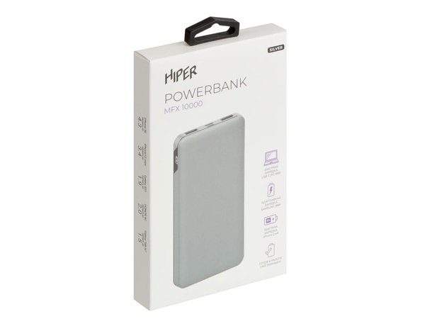 Портативный внешний аккумулятор «MFX», 10000 mAh - Портативный внешний аккумулятор «MFX», 10000 mAh