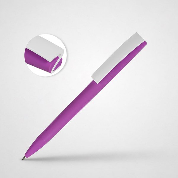 Ручка пластиковая soft-touch шариковая «Zorro» - Ручка пластиковая soft-touch шариковая «Zorro»