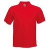 Поло "Slim Fit Polo", красный_L, 97% х/б, 3% эластан, 220 г/м2