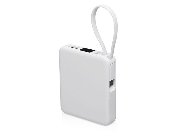 Внешний аккумулятор со встроенным кабелем USB-C «Дэнси», 5000 мАч - Внешний аккумулятор со встроенным кабелем USB-C «Дэнси», 5000 мАч