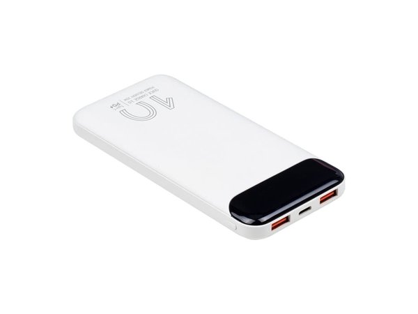 Внешний аккумулятор с дисплеем, 10000 mAh - Внешний аккумулятор с дисплеем, 10000 mAh