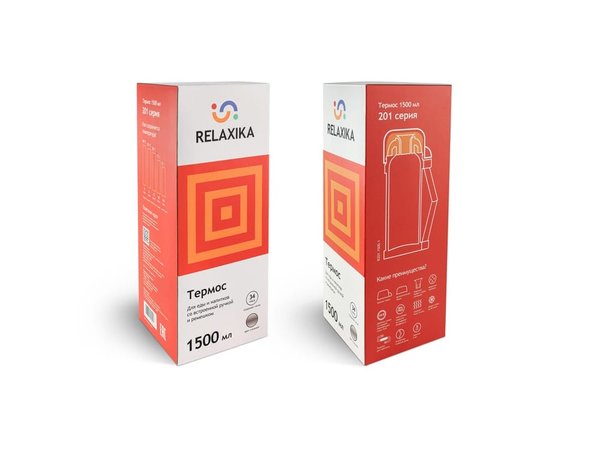 Термос Relaxika универсальный для еды и напитков «201» - Термос Relaxika универсальный для еды и напитков «201»