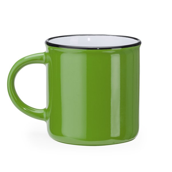 JACK кружка OASIS GREEN/WHITE - JACK кружка OASIS GREEN/WHITE