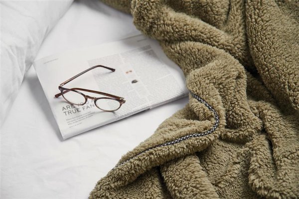 Двухслойный плед VINGA Maine из rPET GRS, 130х170 см - Двухслойный плед VINGA Maine из rPET GRS, 130х170 см