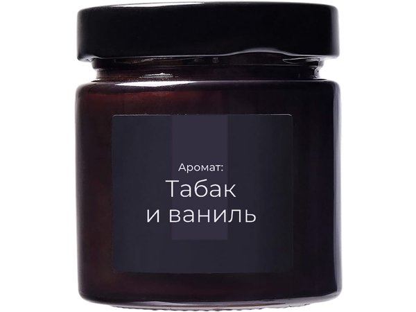 Свеча ароматическая «Noella», табак и ваниль - Свеча ароматическая «Noella», табак и ваниль