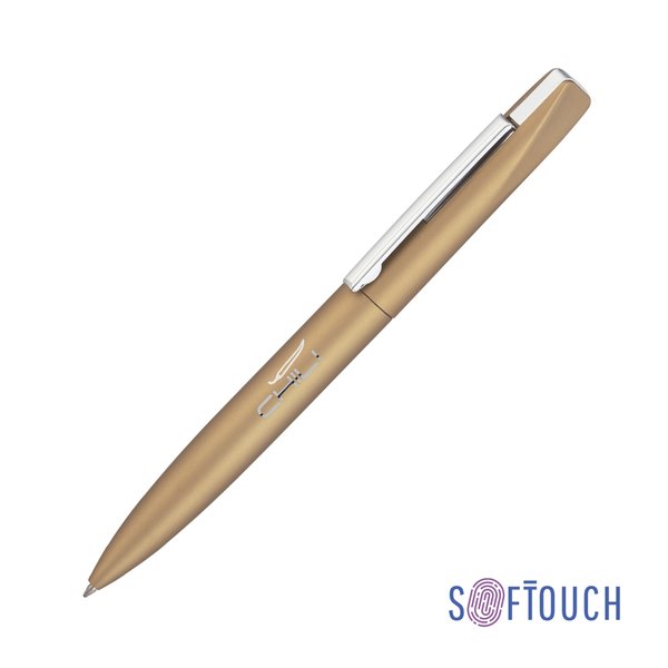 Ручка шариковая "Mercury", покрытие soft touch - Ручка шариковая "Mercury", покрытие soft touch золотистый