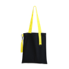 Шоппер Superbag black с ремувкой 4sb (чёрный с жёлтым)