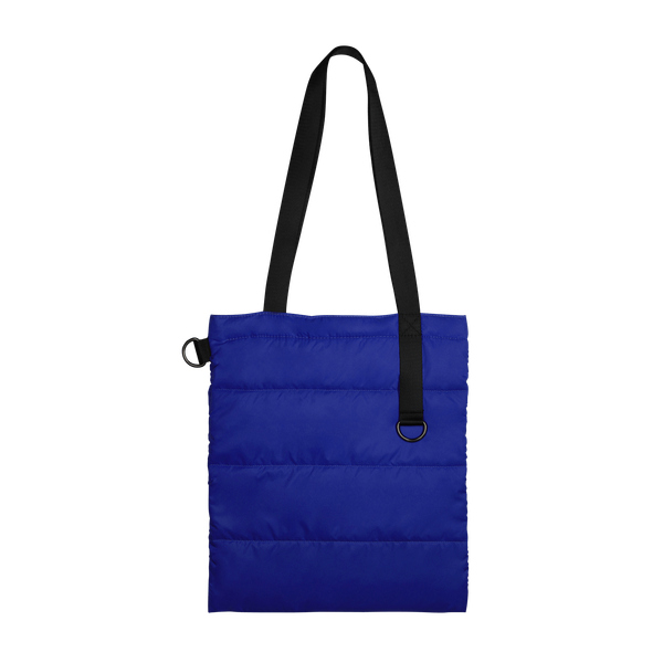 Шоппер Superbag Bubble New, стёганый, со скрытой магнитной кнопкой - Шоппер Superbag Bubble New, стёганый, со скрытой магнитной кнопкой (синий с чёрным)