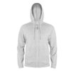 Толстовка мужская на молнии с капюшоном EVEREST 2, св-с.м, XL, 50 % хлопок, 50% полиэстер, 260 г/м2