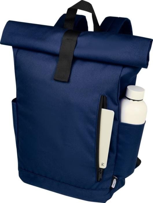 Рюкзак Byron 15.6" GRS RPET с верхним клапаном, 18 литров - Рюкзак Byron 15.6" GRS RPET с верхним клапаном, 18 литров