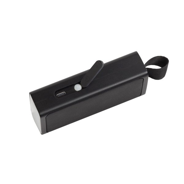 Bluetooth колонка "Vibe" 5Вт с фонариком и магнитным креплением - Bluetooth колонка "Vibe" 5Вт с фонариком и магнитным креплением черный