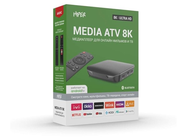 Медиаплеер «MEDIA ATV 8K» - Медиаплеер «MEDIA ATV 8K»