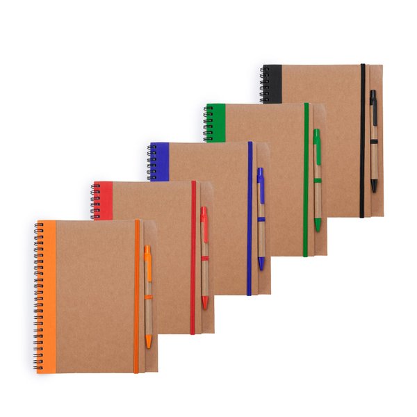 Блокнот с ручкой ALANI - Блокнот с ручкой ALANI, Королевский синий