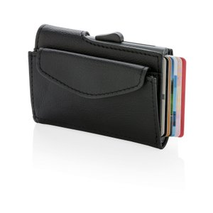 кошелек с отделением для монет и держателем для карт c-secure rfid