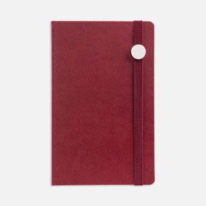 ежедневник nova round, недатированный, красный