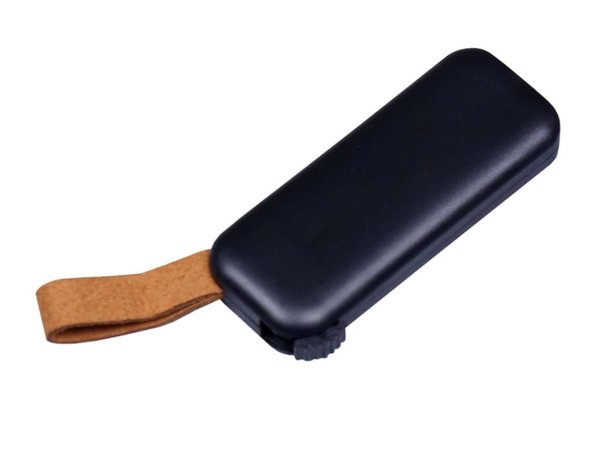USB 2.0- флешка промо на 32 Гб прямоугольной формы, выдвижной механизм - USB 2.0- флешка промо на 32 Гб прямоугольной формы, выдвижной механизм