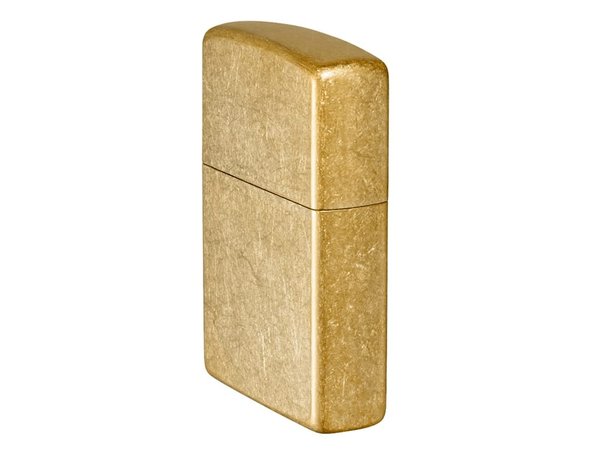 Зажигалка ZIPPO Classic с покрытием Tumbled Brass - Зажигалка ZIPPO Classic с покрытием Tumbled Brass