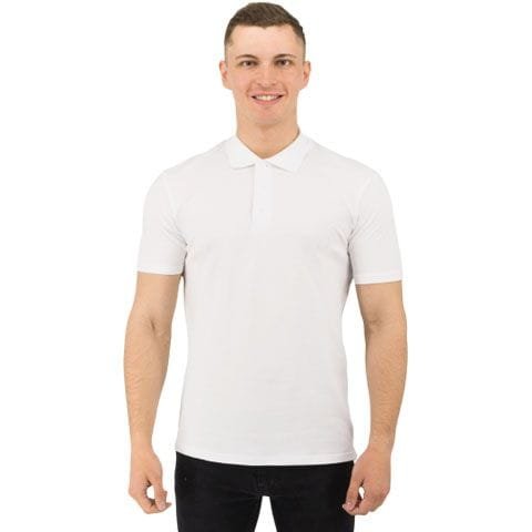Рубашка поло Rock, мужская - Рубашка поло Rock, мужская (белая, 3XL)