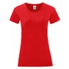 Футболка "Ladies Iconic", красный, M, 100% хлопок, 150 г/м2