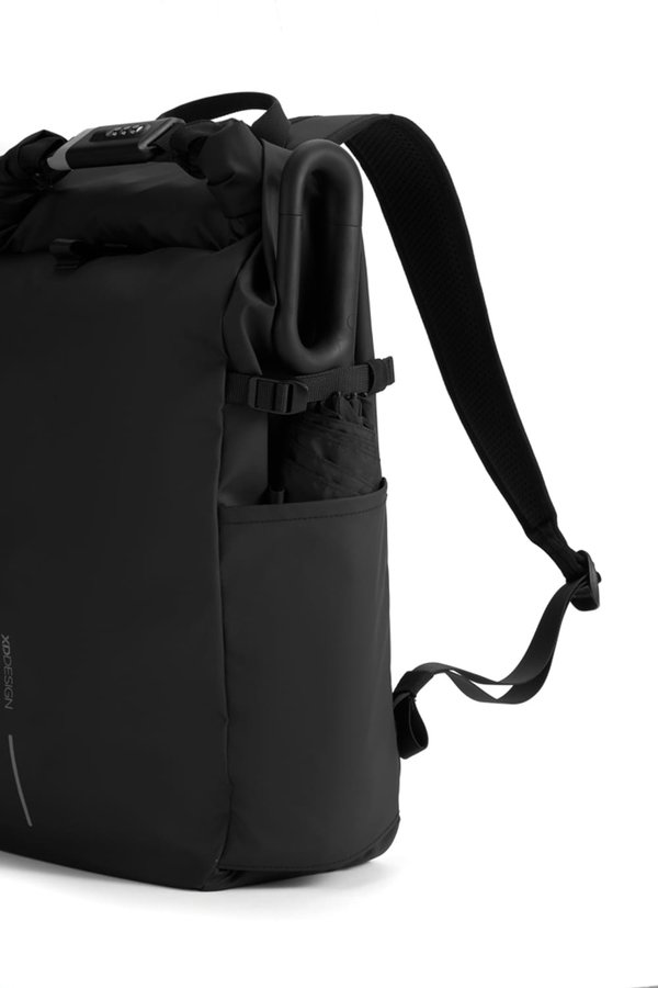 Антикражный рюкзак Urban Roll-top - Антикражный рюкзак Urban Roll-top, черный