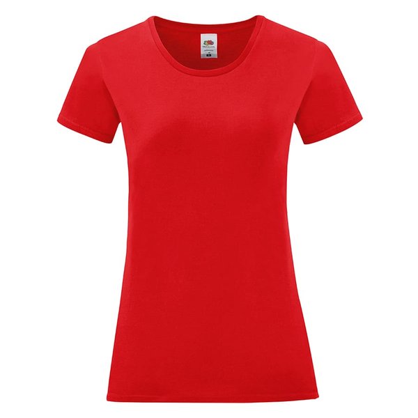 Футболка женская LADIES ICONIC 145 - Футболка "Ladies Iconic", красный, XL, 100% хлопок, 150 г/м2
