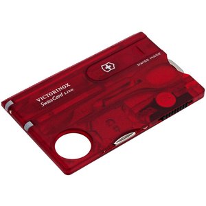 набор инструментов swisscard lite, красный