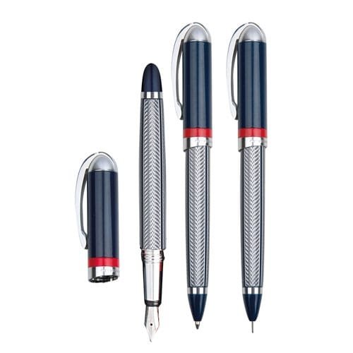 Набор CLUB NAUTIC из 3 предметов/ ручка+перьевая ручка+автоматический карандаш NAUTIC CLUB - Набор CLUB NAUTIC из 3 предметов/ ручка+перьевая ручка+автоматический карандаш NAUTIC CLUB