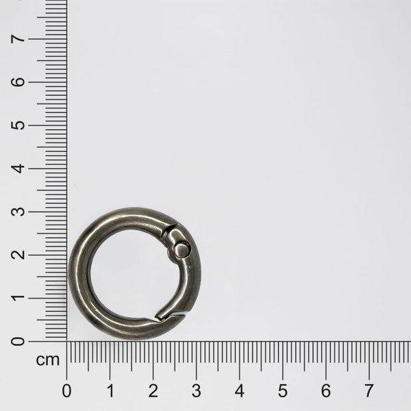 Карабин-кольцо Ring для обвеса, d=3,2см - Карабин-кольцо Ring для обвеса, d=3,2см (чёрный никель)