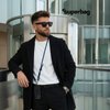 Шнур Cord с кольцами, карабинами и держателем для телефона, с регулировкой длины (синий)