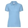 Поло "Lady-Fit 65/35 Polo", небесно-голубой_M, 65% п/э, 35% х/б, 180 г/м2
