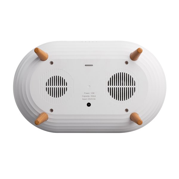 Увлажнитель воздуха "Smart Air" с bluetooth-колонкой, мелодиями и релаксирующими шумами, с подсветкой и ароматизатором - Увлажнитель воздуха "Smart Air" с bluetooth-колонкой, мелодиями и релаксирующими шумами, с подсветкой и ароматизатором белый