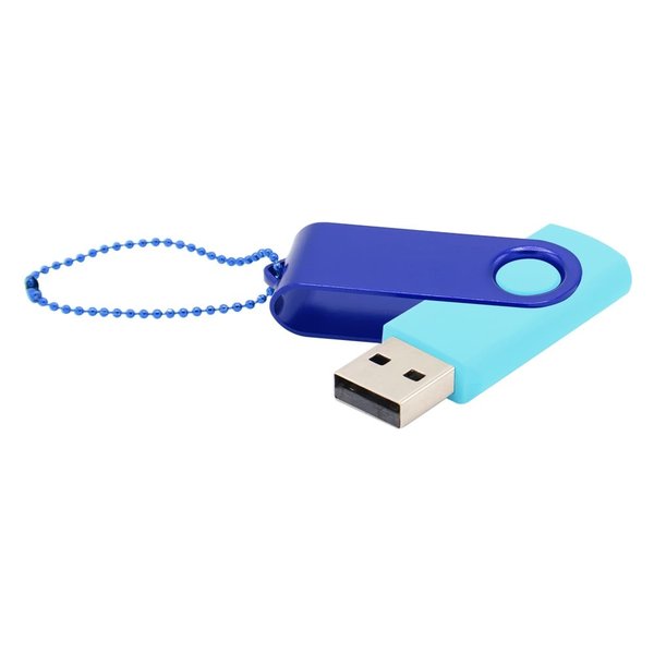 Флешка Designer To Go 2.0 USB 16Gb - Флешка Designer To Go 2.0 USB 16Gb, бирюзовый/синий