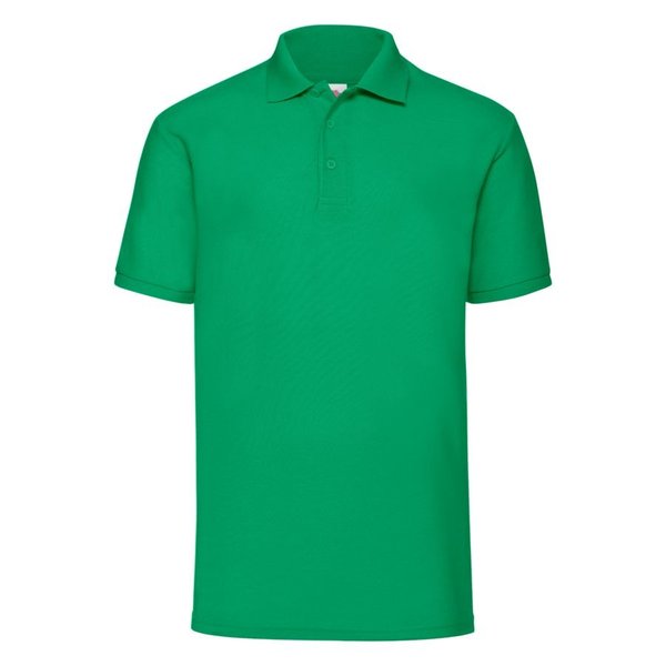 Рубашка поло мужская 65/35 POLO 180 - Рубашка поло мужская "65/35 Polo", зеленый_2XL, 65% п/э, 35% х/б, 180 г/м2