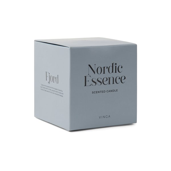 Большая ароматическая свеча VINGA Nordic Essence в стекле - Большая ароматическая свеча VINGA Nordic Essence в стекле