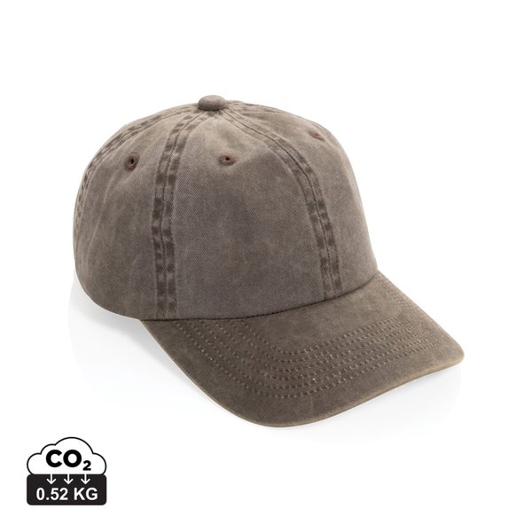 Бейсболка BEAU AWARE™ из хлопковой саржи, 6 клиньев, 270 г/м² - Бейсболка BEAU AWARE™ из хлопковой саржи, 6 клиньев, 270 г/м²